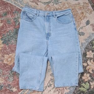 1970'S LEVIS DISTRESSED HIGH SLIM STRAIGHTS JEANS